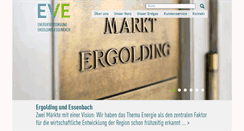 Desktop Screenshot of eve-erdgas.de